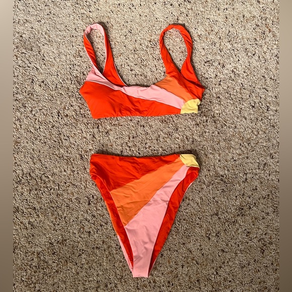 L*Space Multicolor Bikini Set - Picture 2 of 3